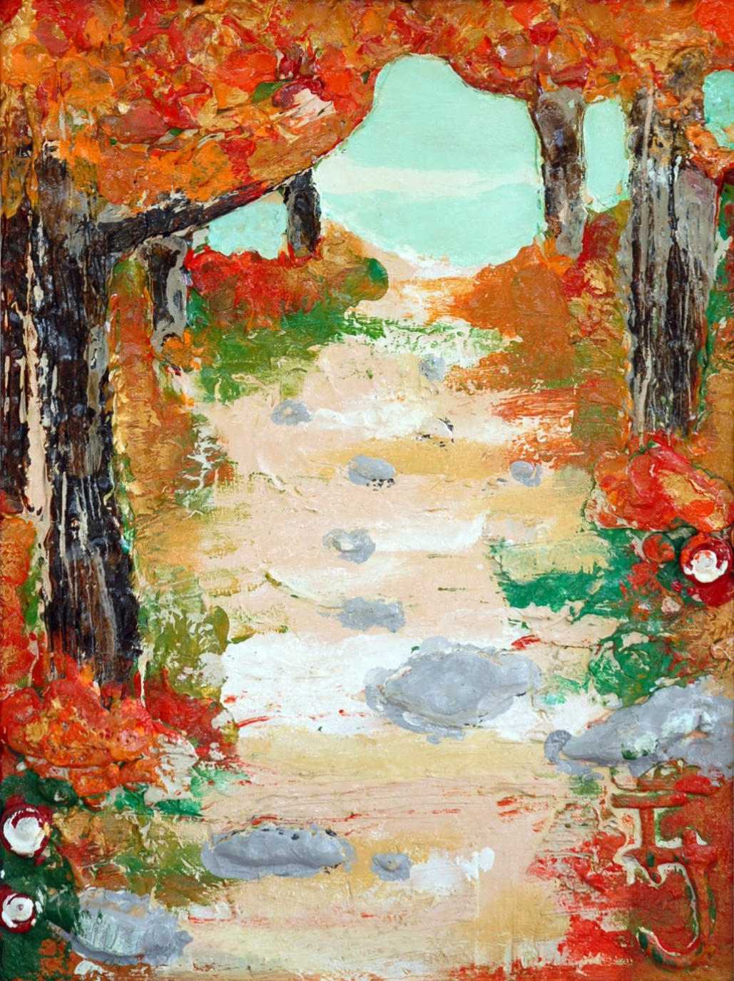 Large image: The Stony Road